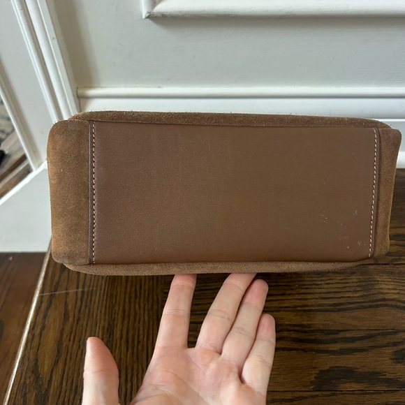 Coach hadley cw004 light brown Suede Women's Bag - Picture 6 of 12